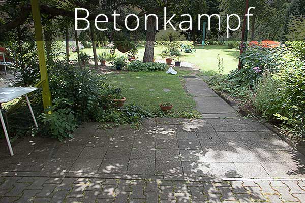 Kampf gegen den Beton